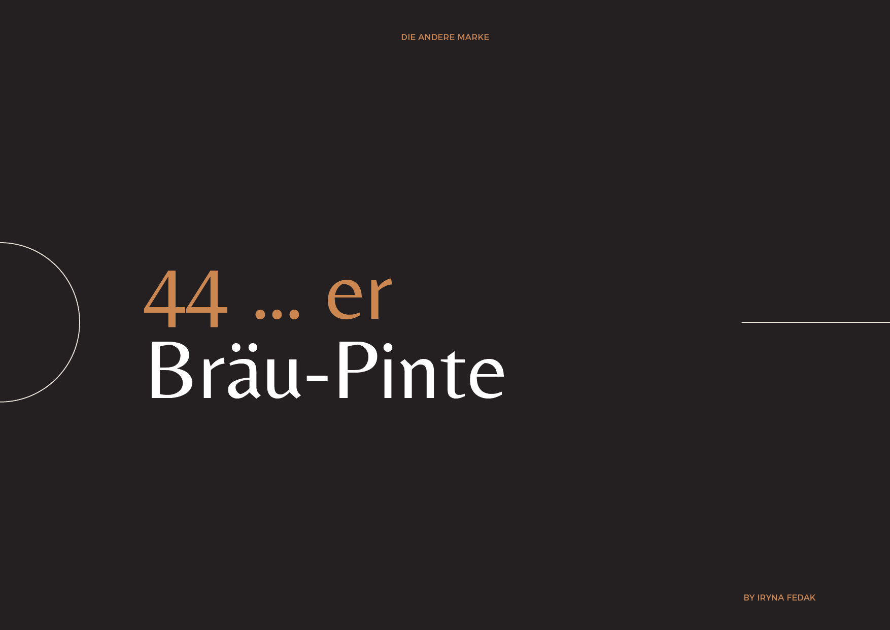 44...er Bräu-Pinte brand book — page 1 of 34