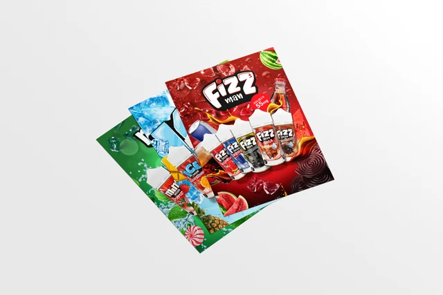 Fizz — Promotional Print: promotional flyer series