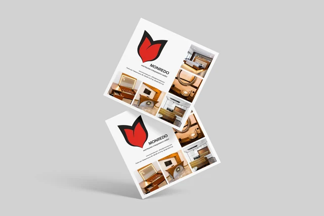 Monredo — Flyers: furniture promotional flyer